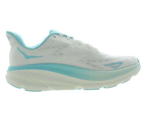 HOKA Clifton 9 Womens Shoes Size 9, Color: Frost/Rose Gold