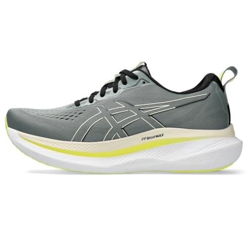 ASICS Men's GLIDERIDE MAX Running Shoes, 11, Monument Blue/Vanilla