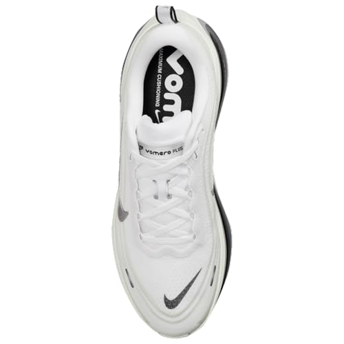 Nike Vomero Plus RR - Men's (White/Metallic Silver/Black) Size 13