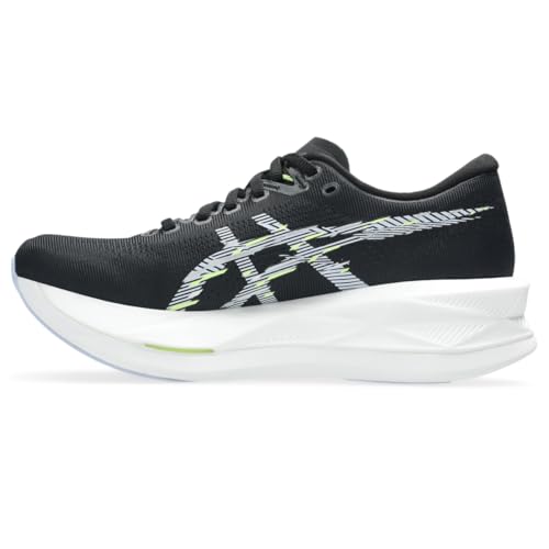 ASICS Women's SONICBLAST Running Shoes, 9, Black/Blue Fade