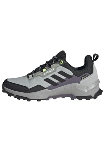 adidas Women's Terrex AX4 Gore-Tex Sneaker, Wonder Silver/Core Black/Grey, 8.5
