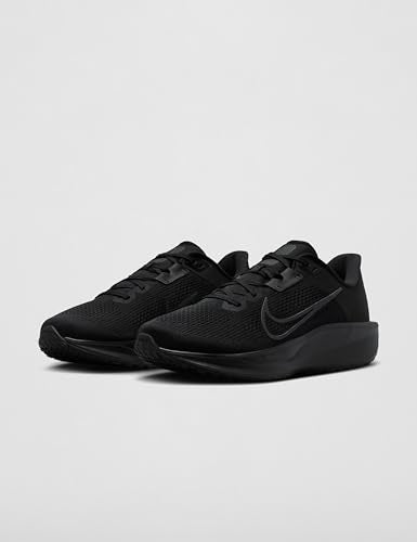 Nike Men's Quest 6 Road Running Shoes, Black/Dark Smoke Grey, 10