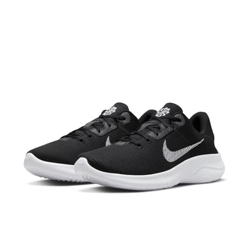 Nike Flex Experience Run 11 - Men's Trainers, Multicoloured - Black, White, 9