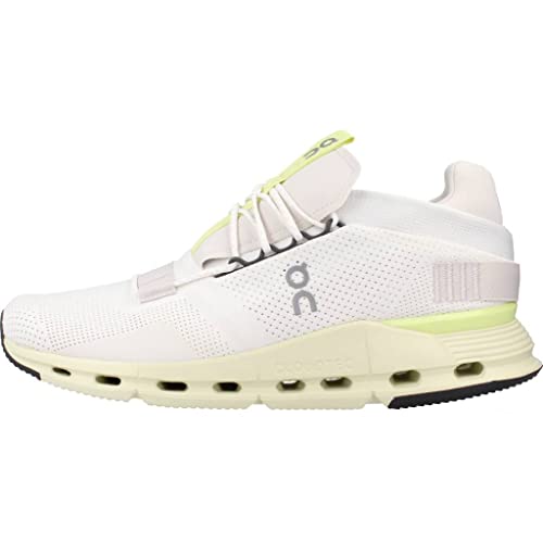 On Men's Cloudnova Sneakers, All White, 10.5 Medium US