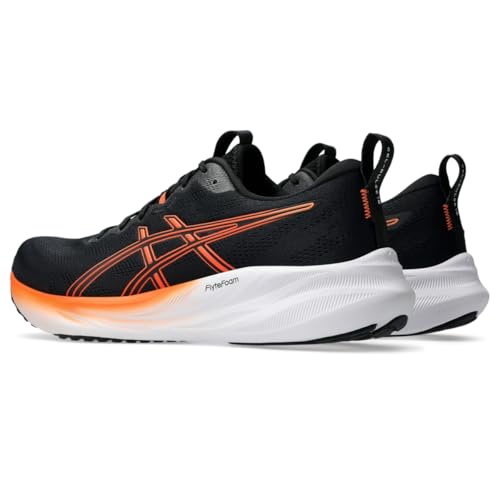ASICS Men's Gel-Pulse 16 Running Shoes, 13, Black/NOVA Orange
