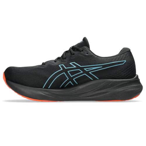 ASICS Men's Gel-Pulse 15 GTX Running Shoes, 11, Black/Atlantis Blue