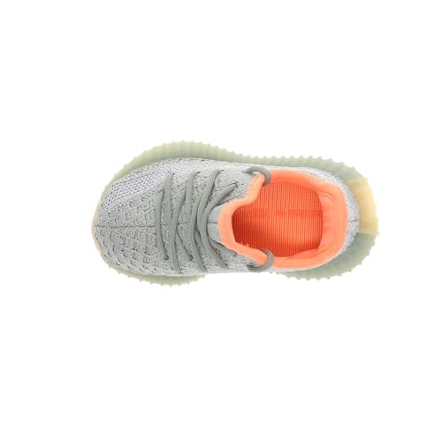 adidas Men's Yeezy Boost 350 V2 Reflective GW1229, Steeple Gray/Beluga/Solar Red, 7