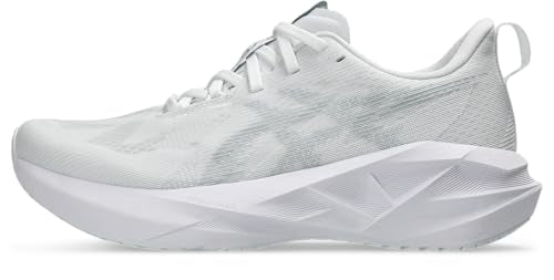 ASICS Women's Novablast 5Sneaker, White Grey, 5.5 UK