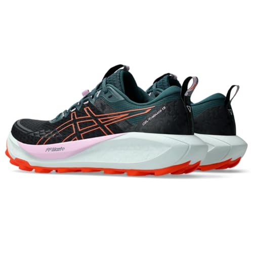 ASICS Women's Gel-Trabuco 13 Running Shoe, 7, Black/NOVA Orange