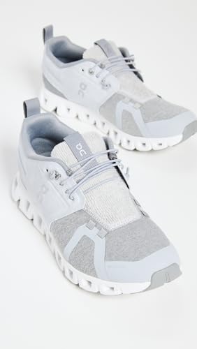 On Men's Cloud 5 Terry Sneakers, Glacier/Lunar, 11 Medium US