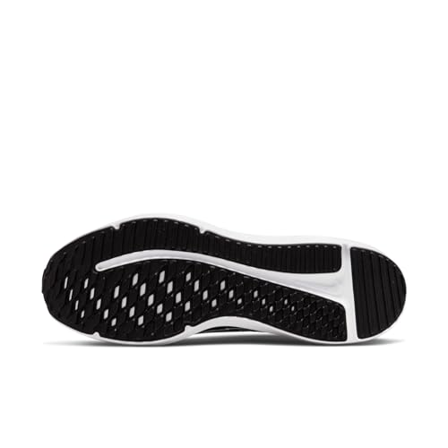Nike Men's Downshifter 12 Sneaker, Black/White- Dk Smoke Grey, 10