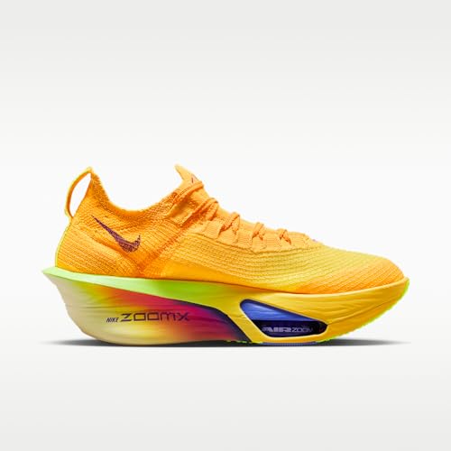 Nike Alphafly 3 Women's Road Racing Shoes (Laser Orange/Citron Pulse/Volt Ice/Indigo Burst) Size 8.5