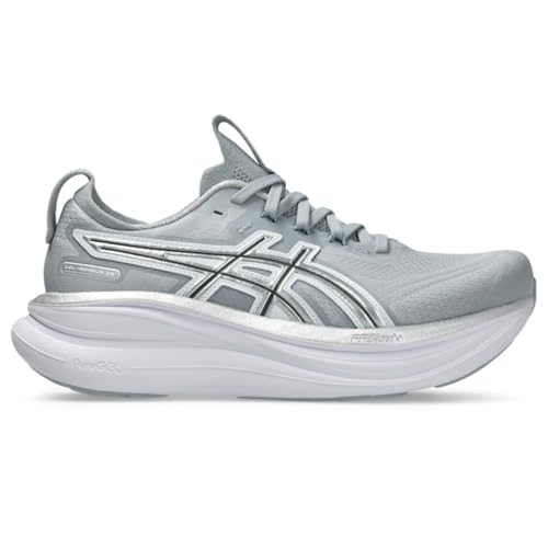 ASICS Women's Gel-Nimbus 28 Running Shoes, 6.5, Piedmont Grey/Pure Silver