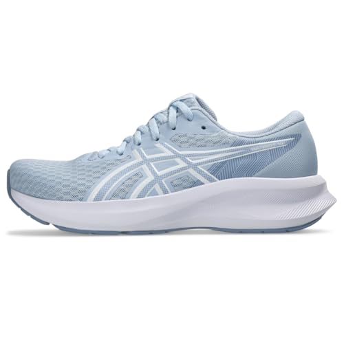 ASICS Women's Patriot 14 Running Shoes, 9, Solid AIR/White