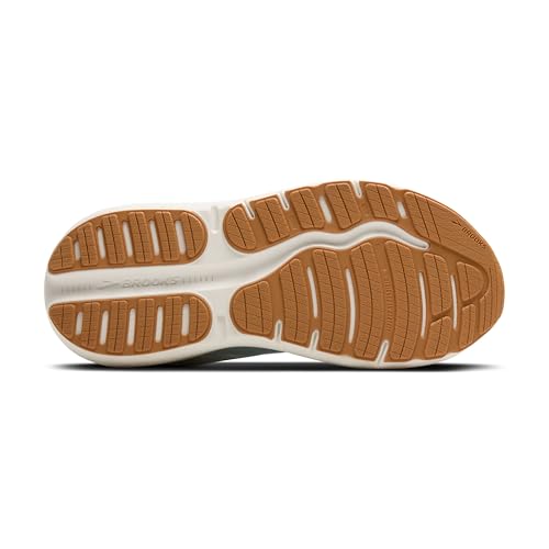 Brooks Women’s Ghost Max 2 Neutral Running & Walking Shoe - Coconut Milk/Winter Sky - 7 Medium
