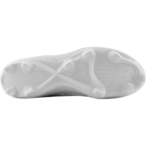 New Balance Men's Fresh Foam 3000 V6 Molded Baseball Shoe, Grey/White, 15 M