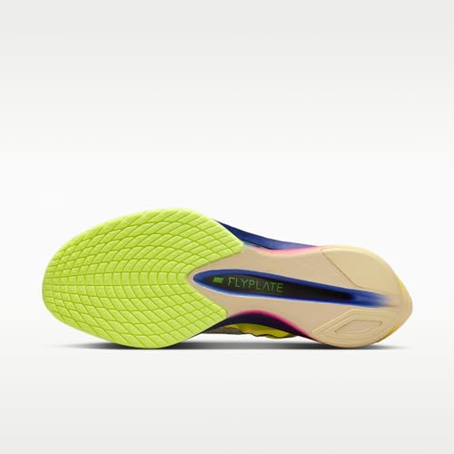 Nike Vaporfly 4 Men's Road Racing Shoes (Citron Pulse/Laser Orange/Volt Ice/Indigo Burst) Size 9.5