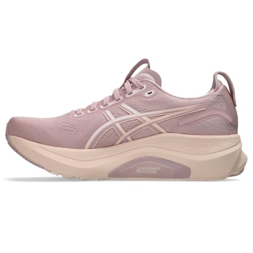 ASICS Women's Gel-Kayano 32 Running Shoes, 8.5, MORGANITE/Pearl Pink