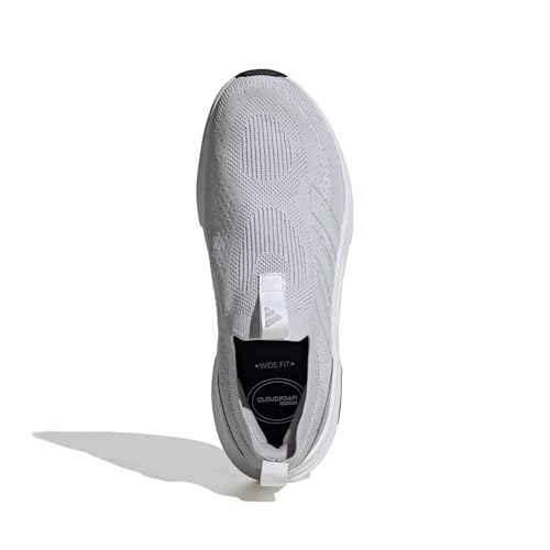 adidas Men's Cloudfoam Cuxxion - Sock, Solid Grey/Dash Grey/White, 13