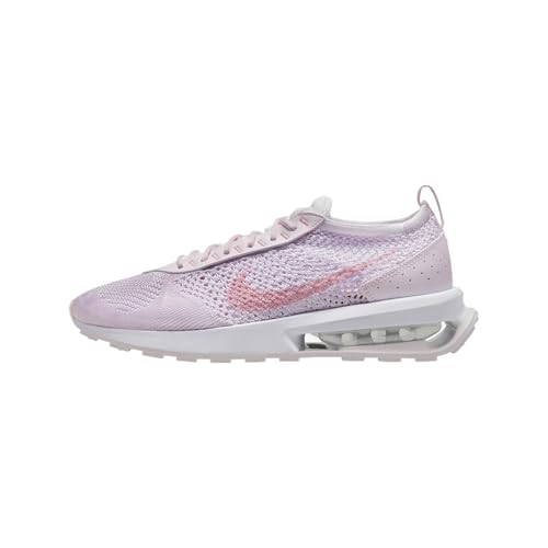 Nike Womens Air Max Flyknit Racer Next Nature Knit Running & Training Shoes Pink, 8