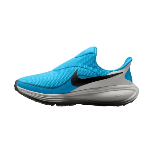 Nike Men's Revolution 8 EasyOn Road Running Shoes, Light Current Blue/Black-Vast Grey, 9.5 - product image