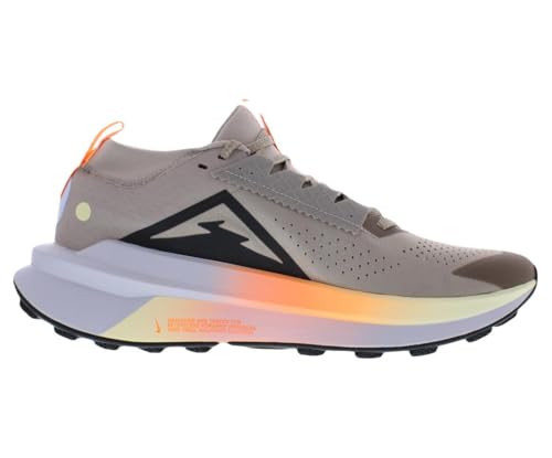 Nike Zoomx Zegama Trail 2 Unisex Shoes Size 11, Color: Taupe/Black/Ghost/Alabaster