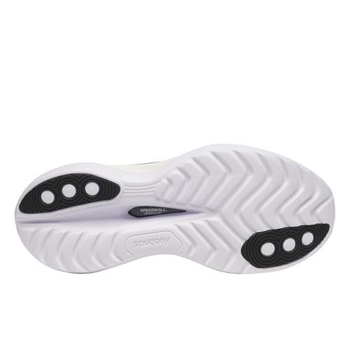 Saucony Men's Endorphin Trainer Sneaker, Black/White, 9