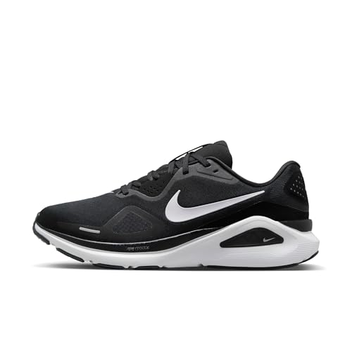 Nike Men's Structure 26 Black/White/Wolf Grey/Metallic 9.5 Wide