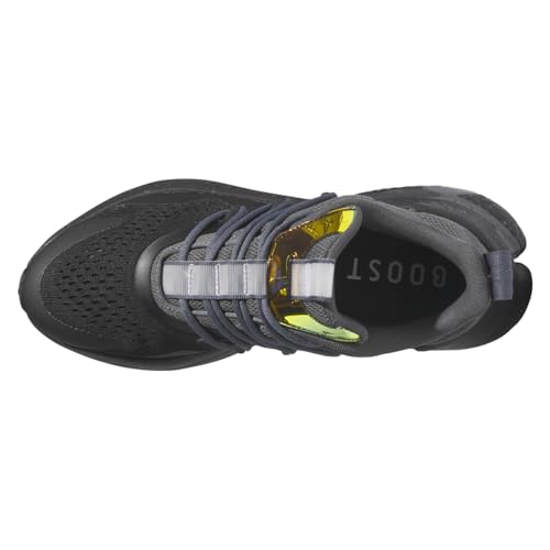 adidas Unisex-Adult Alphaboost V2, Black/Black/Grey, 8