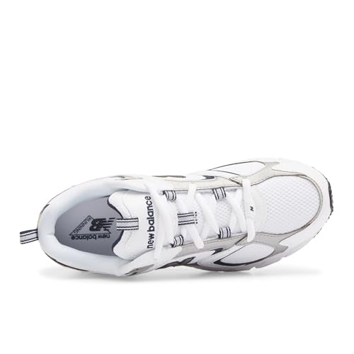 New Balance Men's 408 V1 Sneaker, Nb White/Natural Indigo, 9.5 M