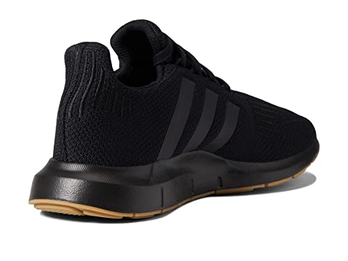 adidas Originals Men's Swift Run Shoe, Black/Black/Gum, 13