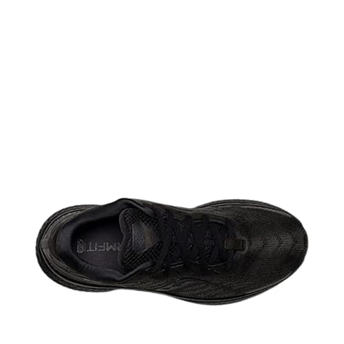 Saucony Men's Triumph 19 Sneaker, Triple Black, 6.5
