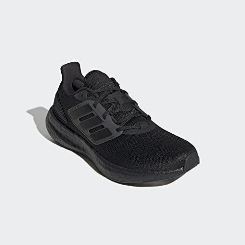 adidas Mens Pureboost 22 Black/Black/Black 12.5