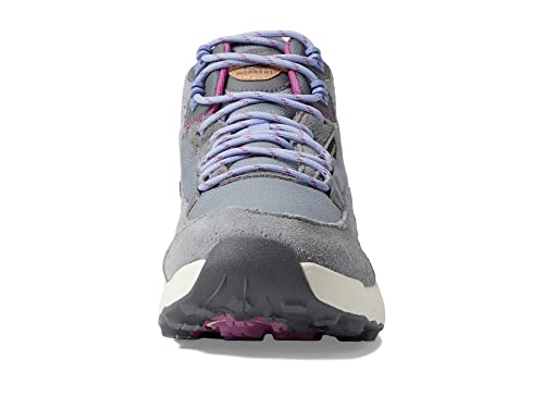 Women's New Balance Fresh Foam X Hierro v1 Mid-Cut Trail Shoes in Steel/Castlerock/Magenta alternate view 4