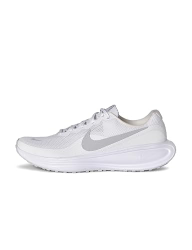Nike Men's Revolution 8 Road Running Shoes, White/Pure Platinum, 11
