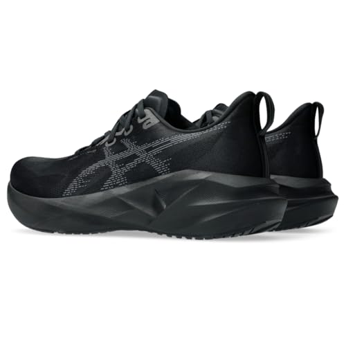 ASICS Men's NOVABLAST 5 Running Shoes, 12, Black/Carrier Grey