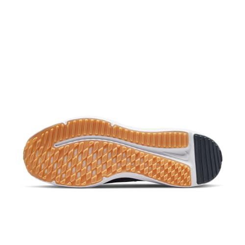 Nike Downshifter 12 Mens Running Trainers DD9293 Sneakers Shoes (UK 6.5 US 7.5 EU 40.5, Midnight Navy Worn Blue 400)