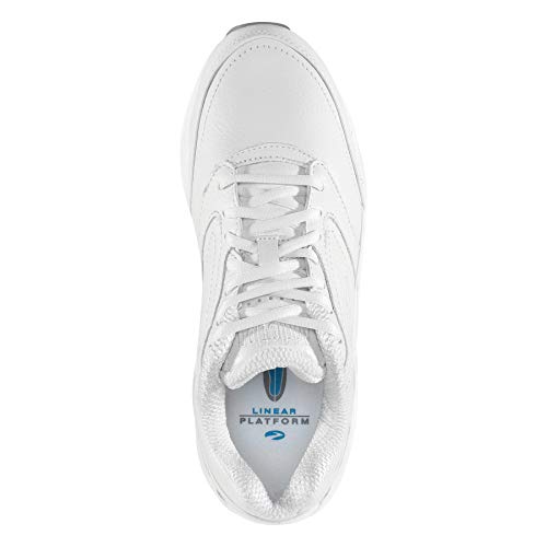 Brooks Womens Addiction Walker Walking Shoe - White - 2A - 10.0