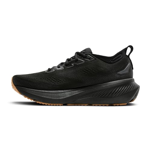 Brooks Men’s Glycerin 23 Neutral Running Shoe - Black/Ebony/Biscuit - 12 Medium