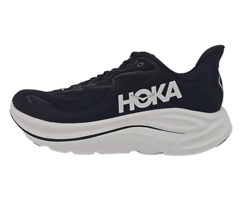 HOKA Clifton 10 Mens Shoes Size 11, Color: Black/White