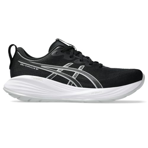 ASICS Men's Gel-Cumulus 27 Running Shoes, 13, Black/Concrete