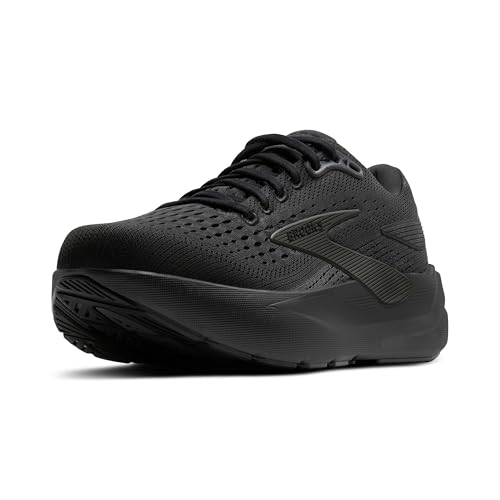 Brooks Men’s Ghost Max 3 Neutral Running & Walking Shoe - Black/Black/Ebony - 9 Wide