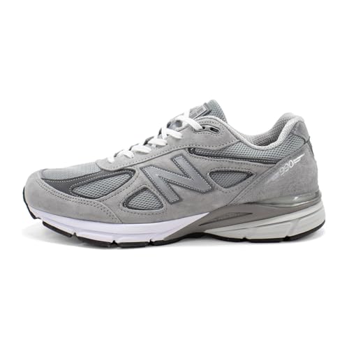 USA-Made New Balance Men's 990v4 Core (Grey/Silver)