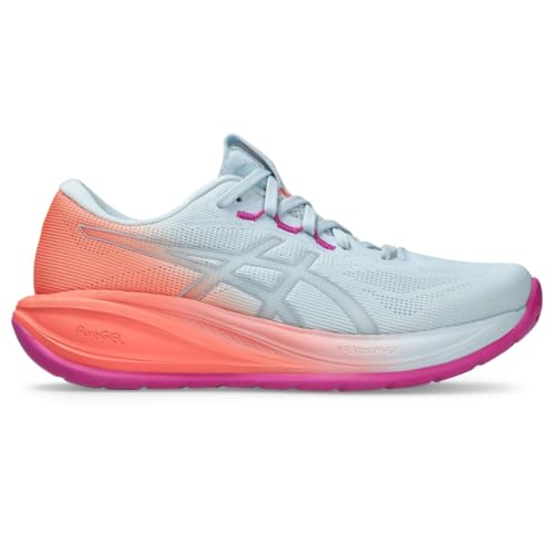 ASICS Women's Gel-Cumulus 28 Running Shoes, 7.5, Sky/Sun Coral