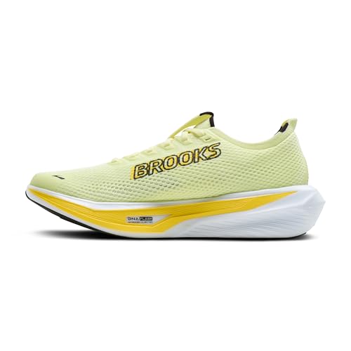Brooks Men’s Hyperion 3 Neutral Running Shoe - Luminary/Black/Yellow - 10.5 Medium