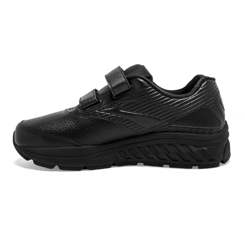 Brooks Women's Addiction Walker V-Strap 2 Walking Shoe - Black/Black - 8.5 Wide