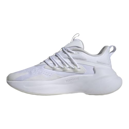 Adidas Men's Alphaboost V2, White/Crystal White/Grey, 9.5