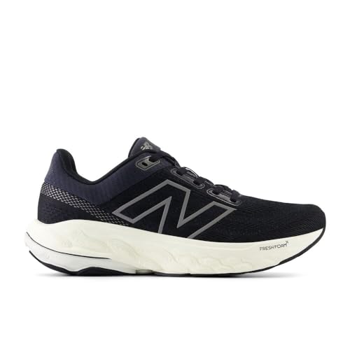 New Balance Women's Fresh Foam X 860 V14 Running Shoe, Black/Phantom/Angora, 5.5 N