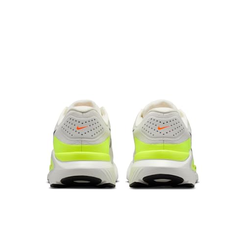 Nike Men's Structure 26 Sneaker, Summit White/Black/Volt/Total Orange, 12