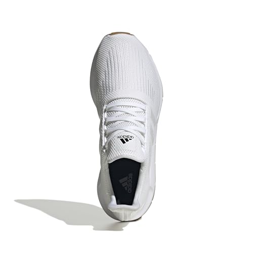 adidas Mens Swift Run White/White/Core Black 10.5